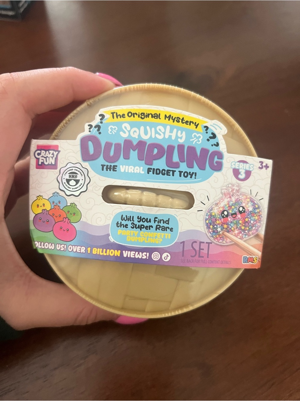 Target Squishy Dumpling Fidget Toy - Cream